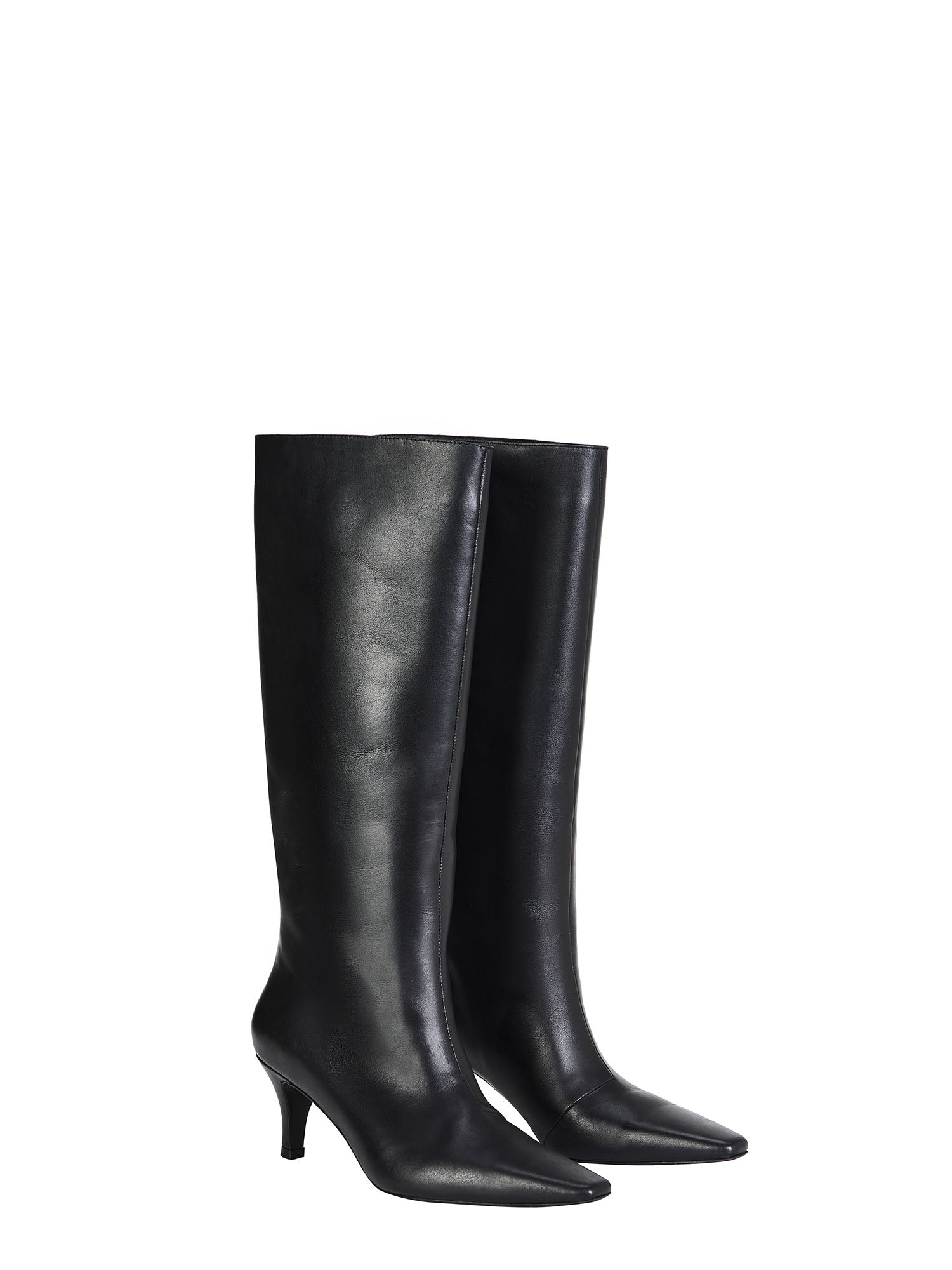 Leather Knee Boots