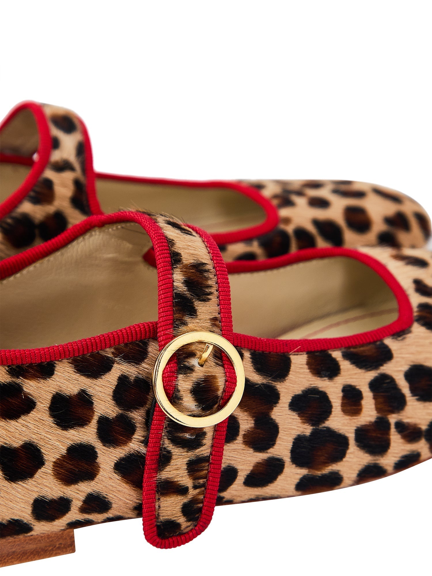 Romy leopard-print ballet flats