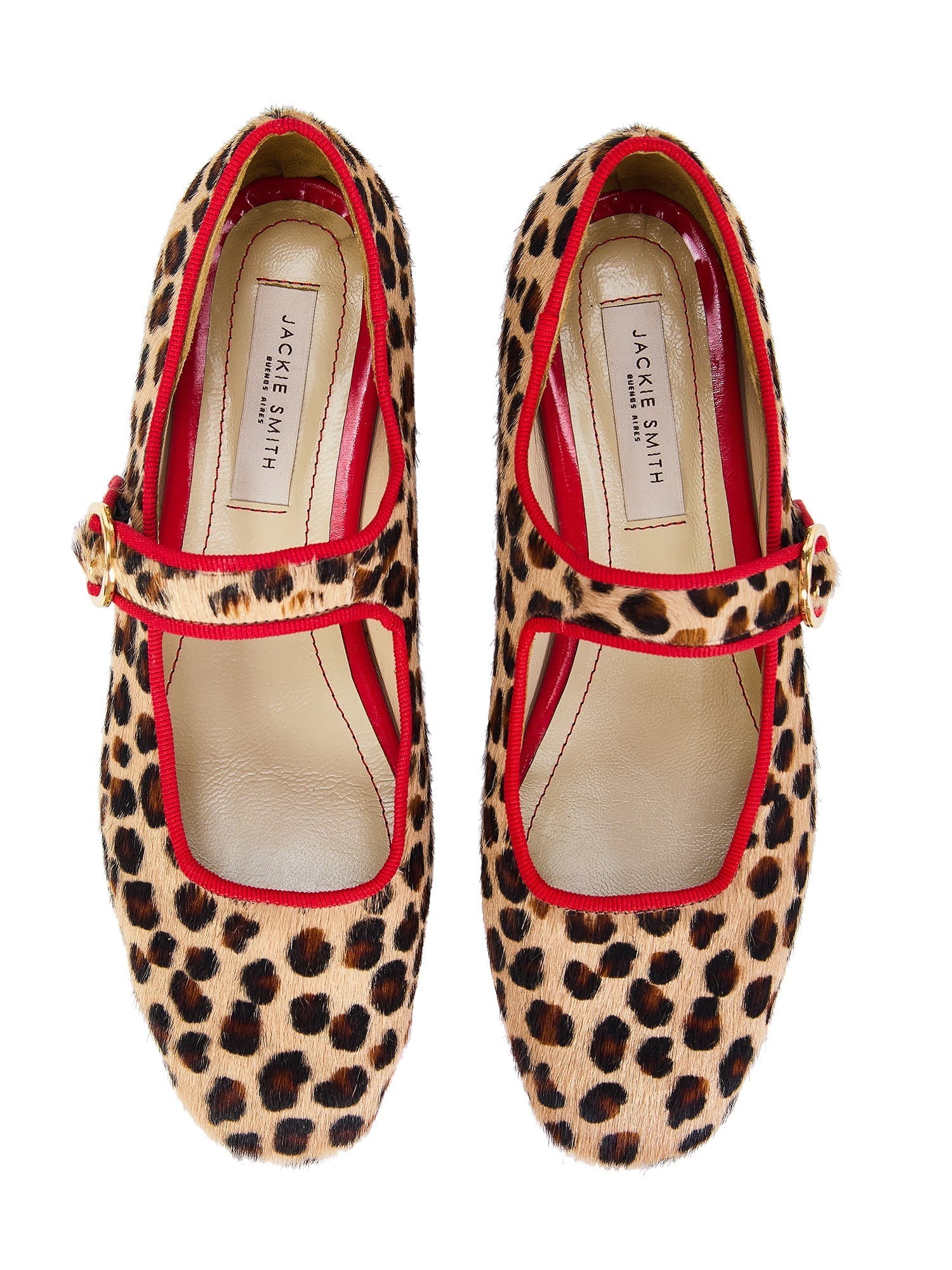 Romy leopard-print ballet flats