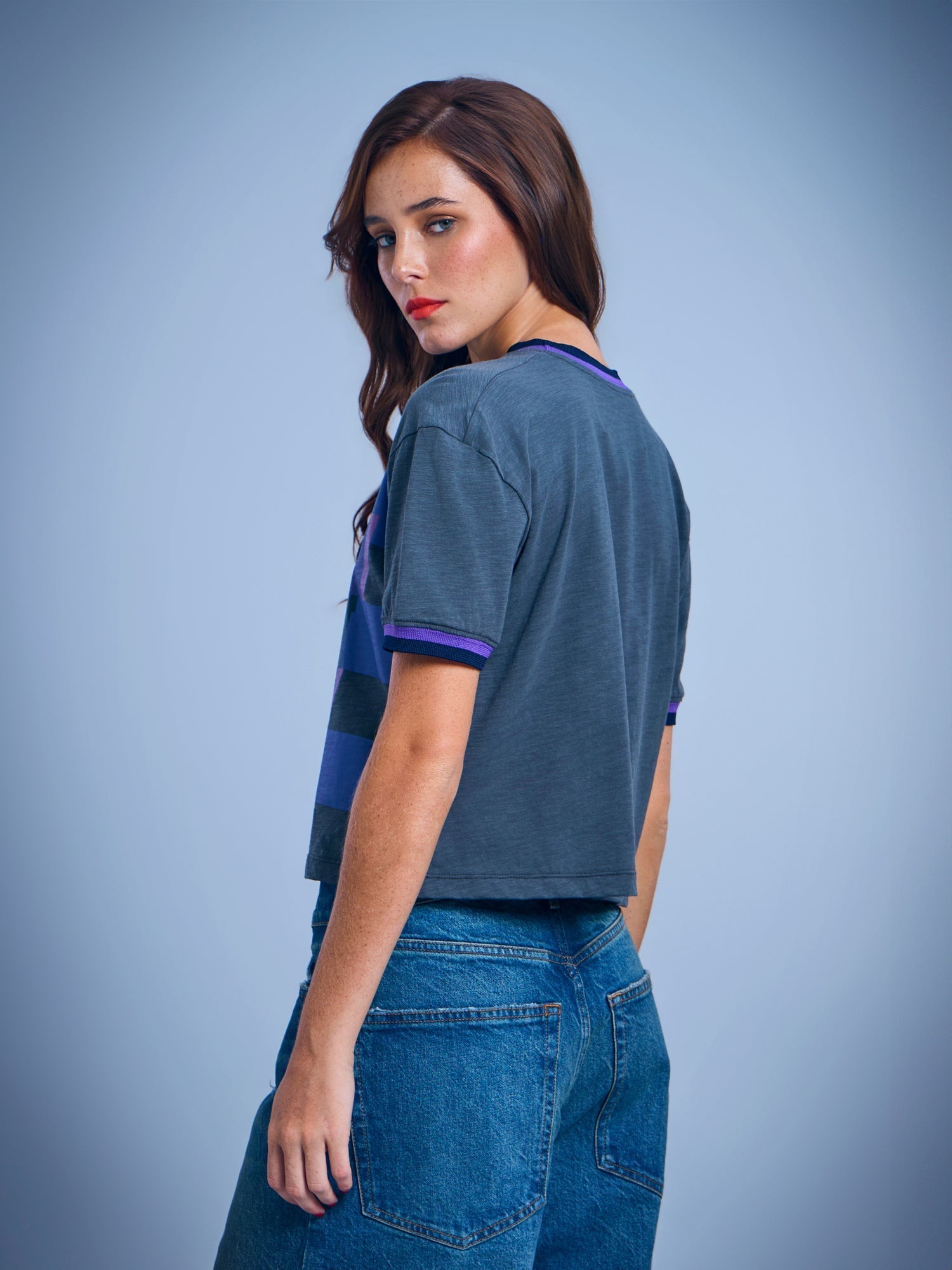 Varsity 07 Cropped T-shirt
