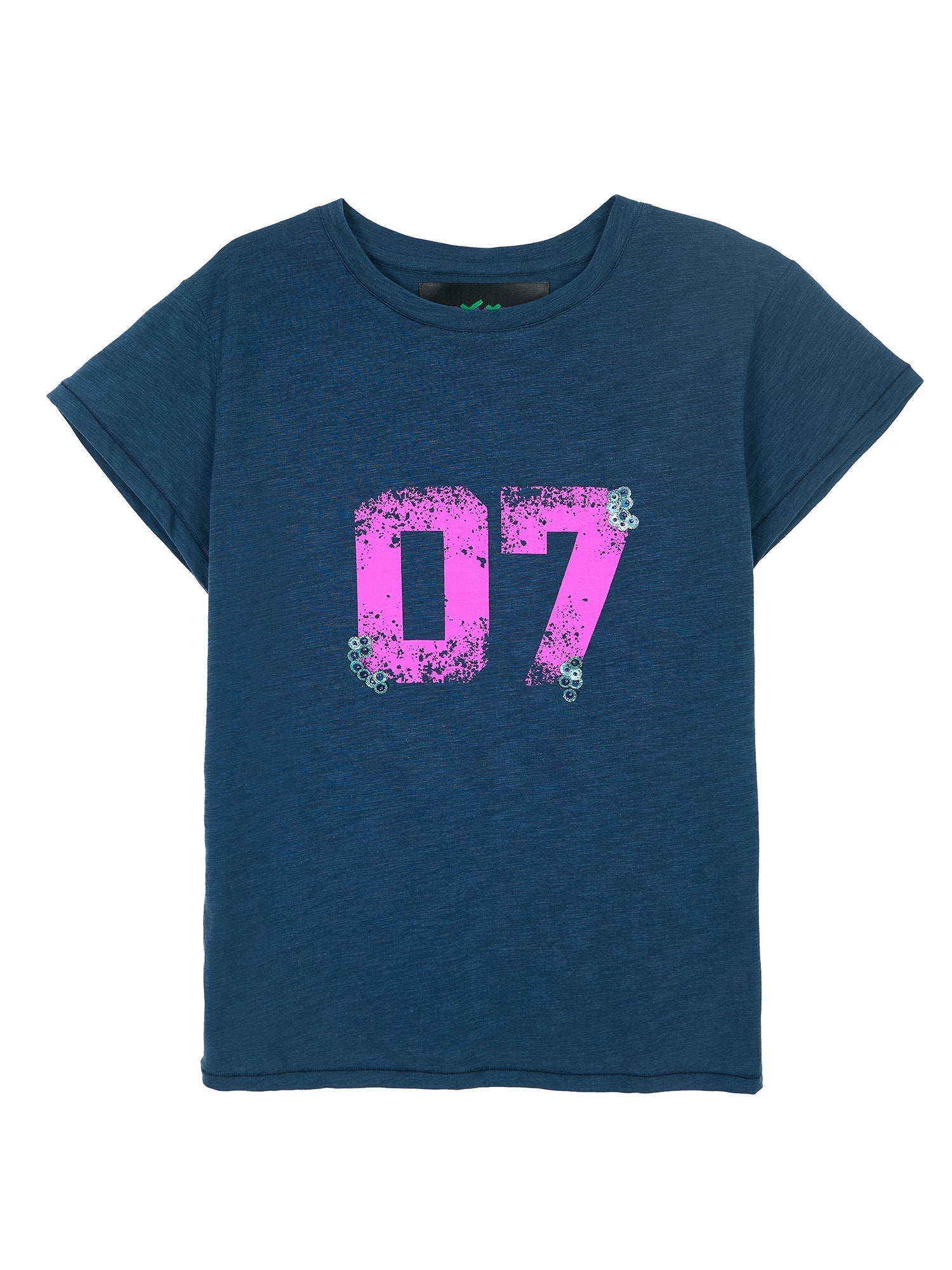 Embellished Cotton T-shirt