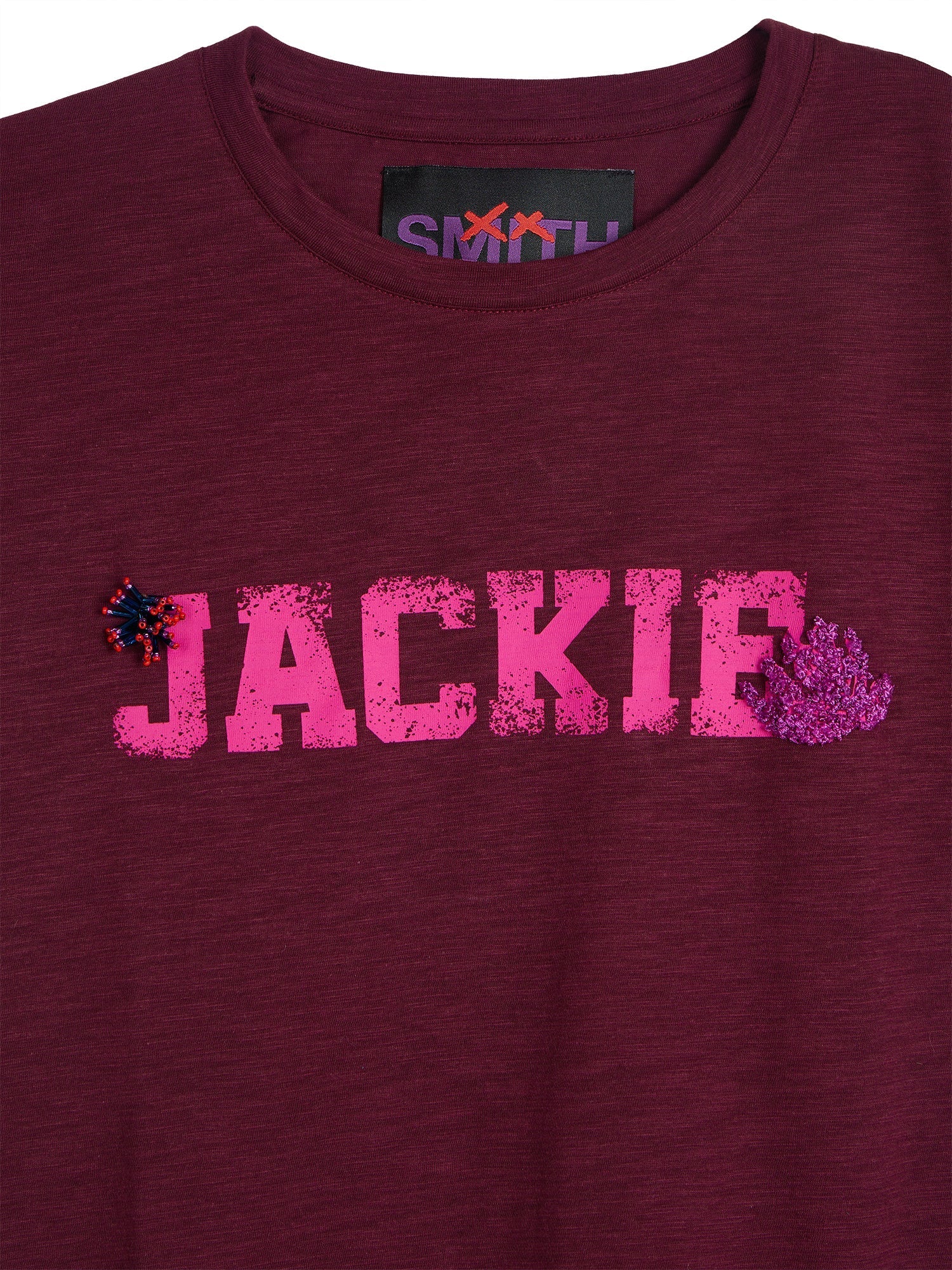 Embellished Cotton T-shirt