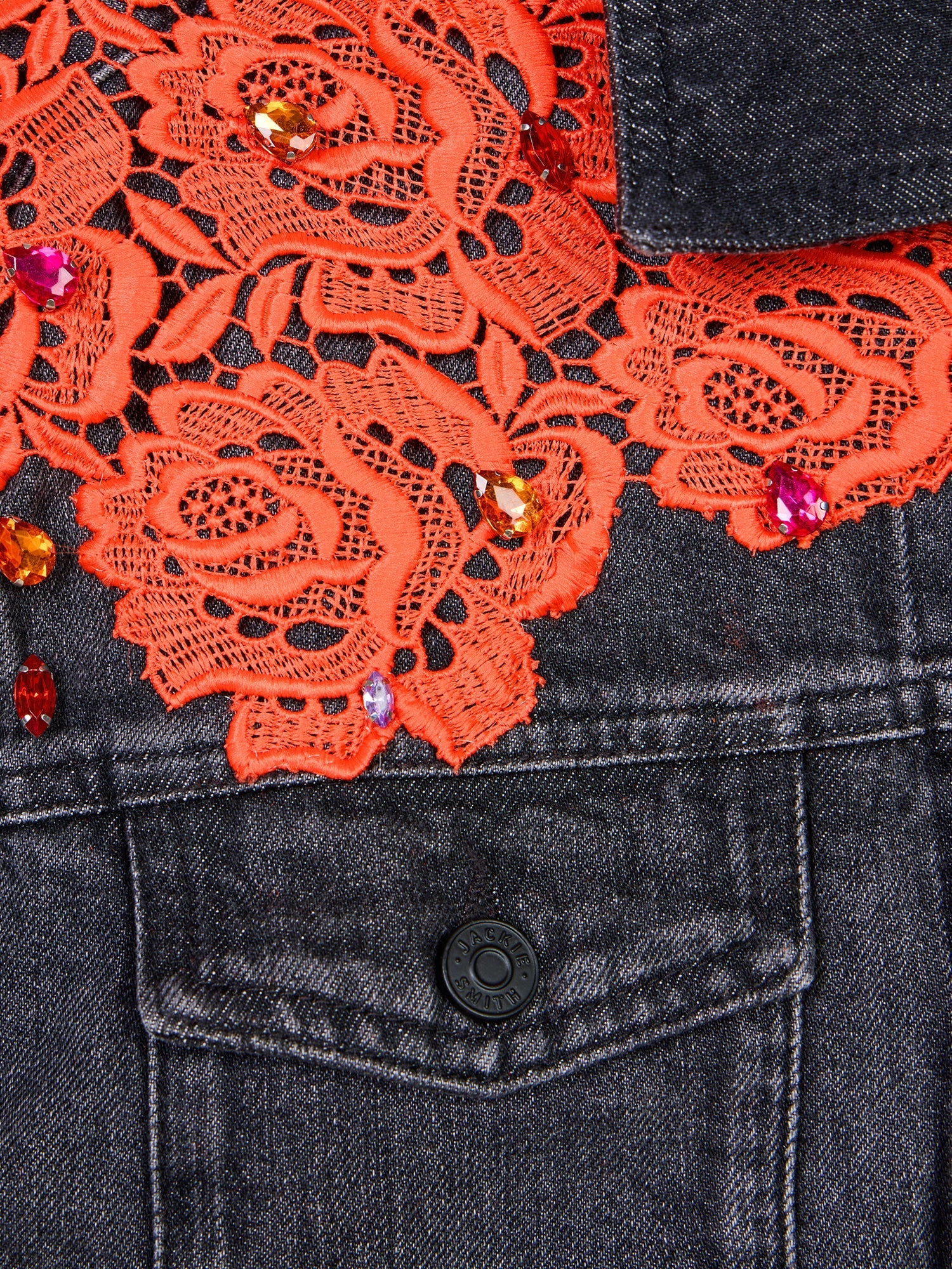 Limited Edition Sea of Roses Denim Jacket