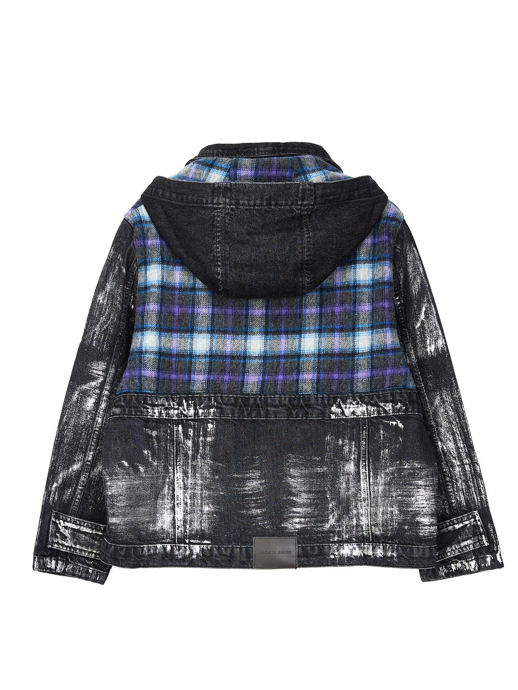 Limited Edition Oversized Metallic Tartan Jacket