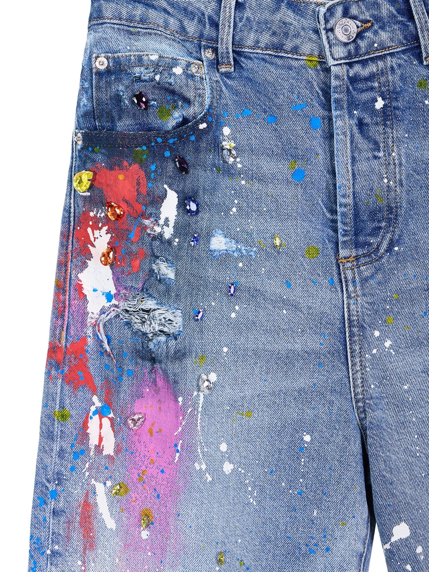 Limited Edition High-Rise Straight Leg Jeans