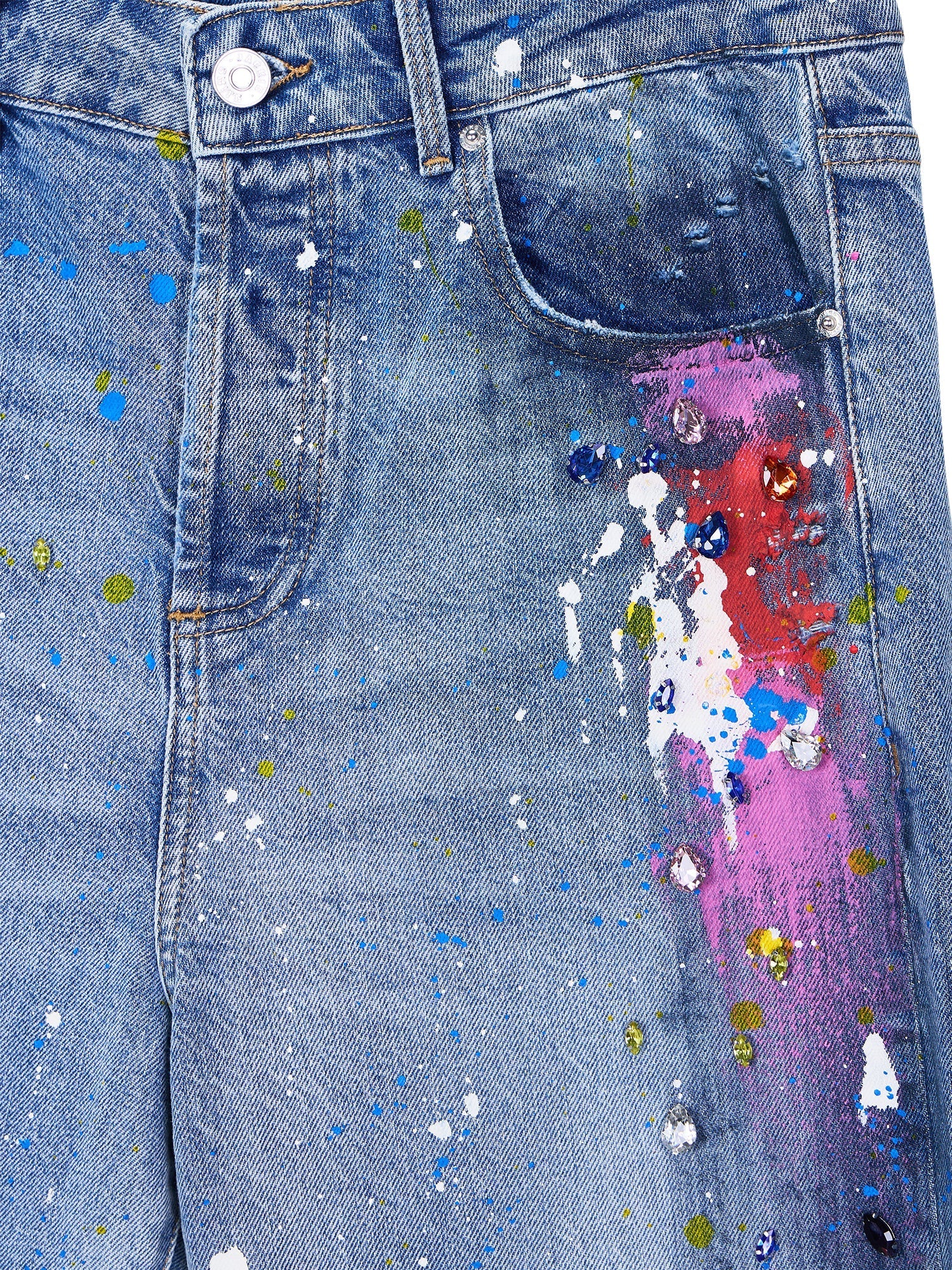Limited Edition High-Rise Straight Leg Jeans