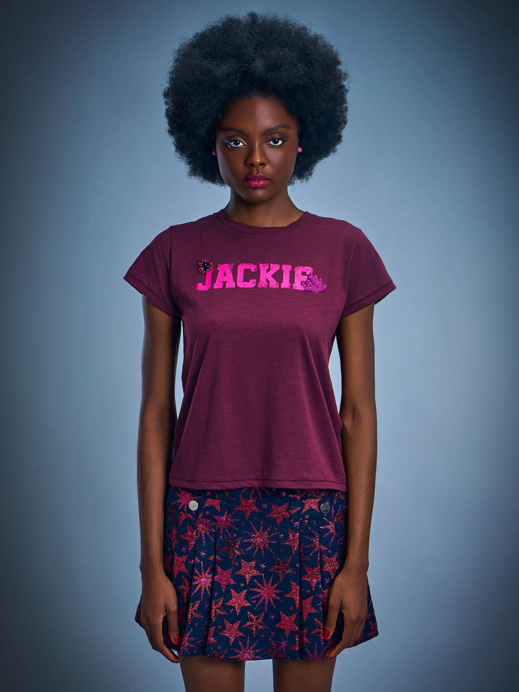Embellished Cotton T-shirt
