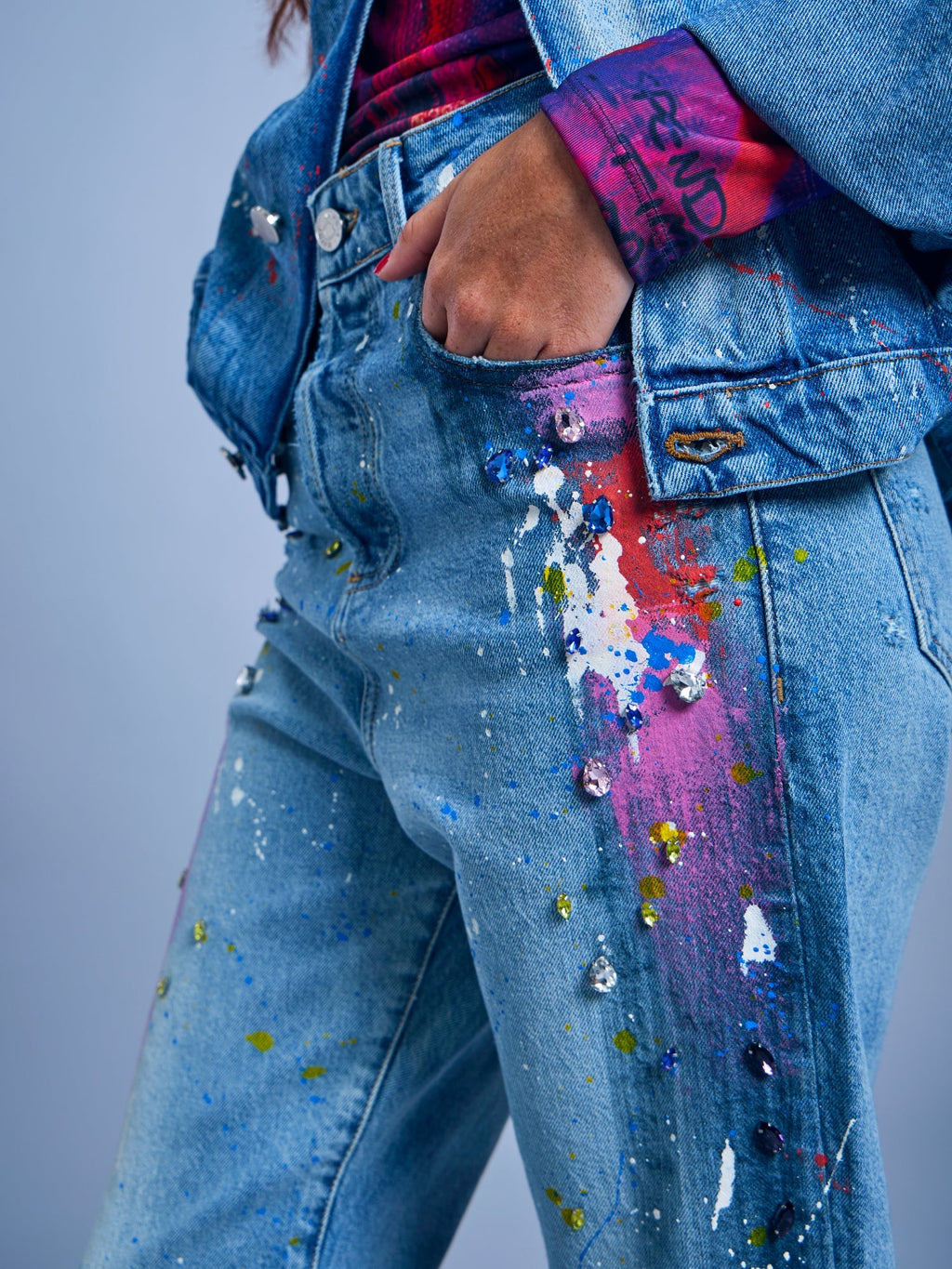 Limited Edition High-Rise Straight Leg Jeans