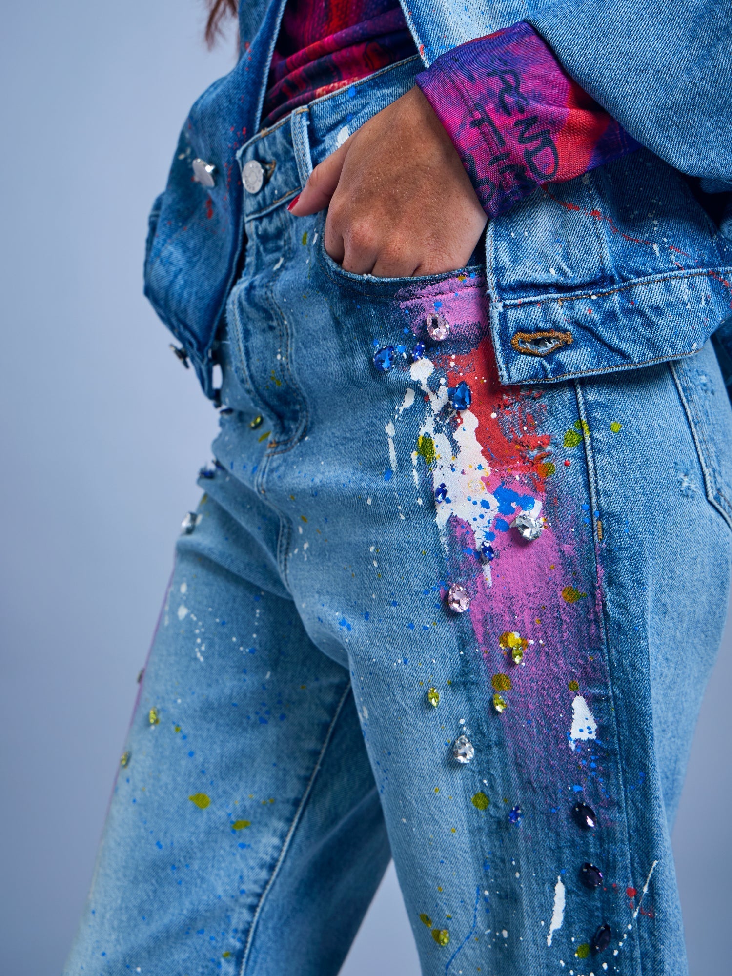 Limited Edition High-Rise Straight Leg Jeans