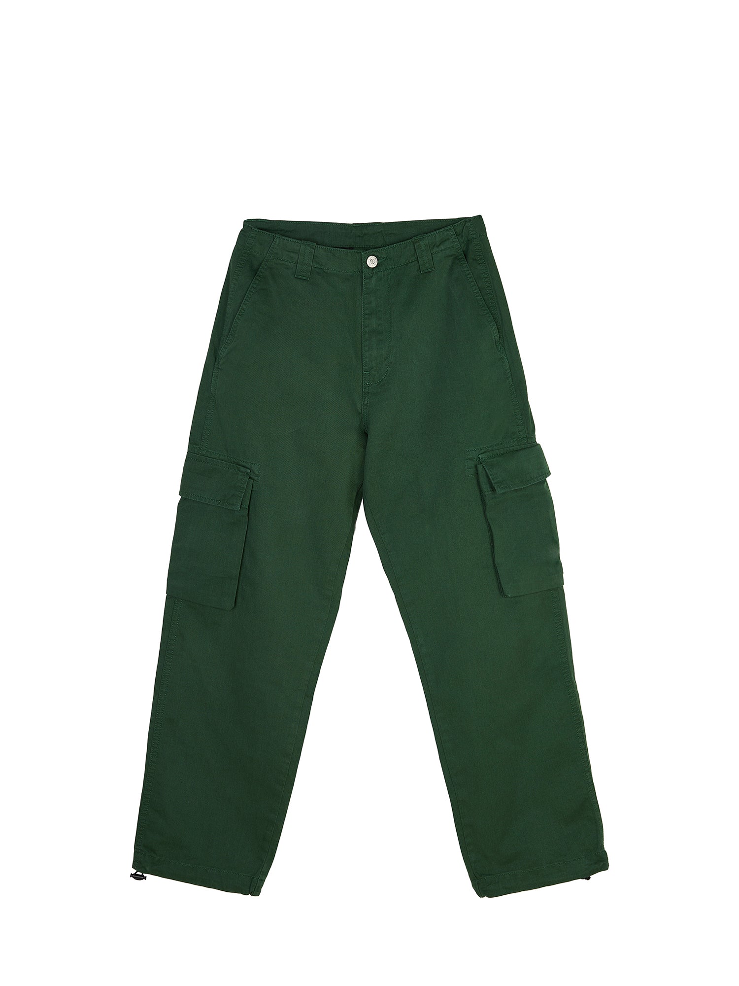 Low-Rise Straight Cargo Pants