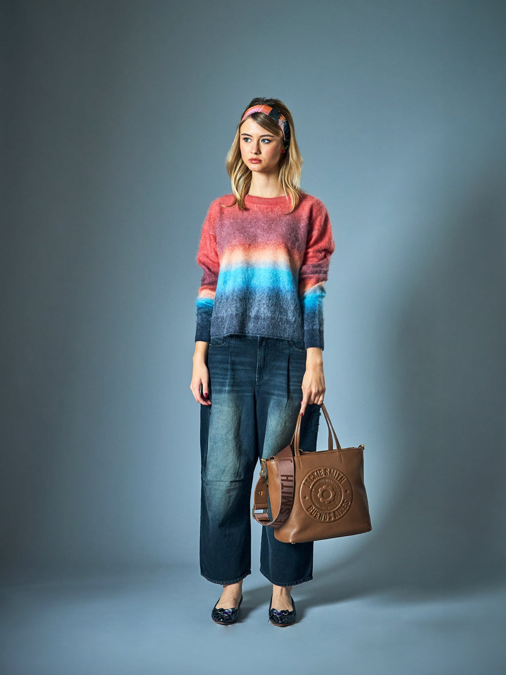 Cashmere Gradient Sweater